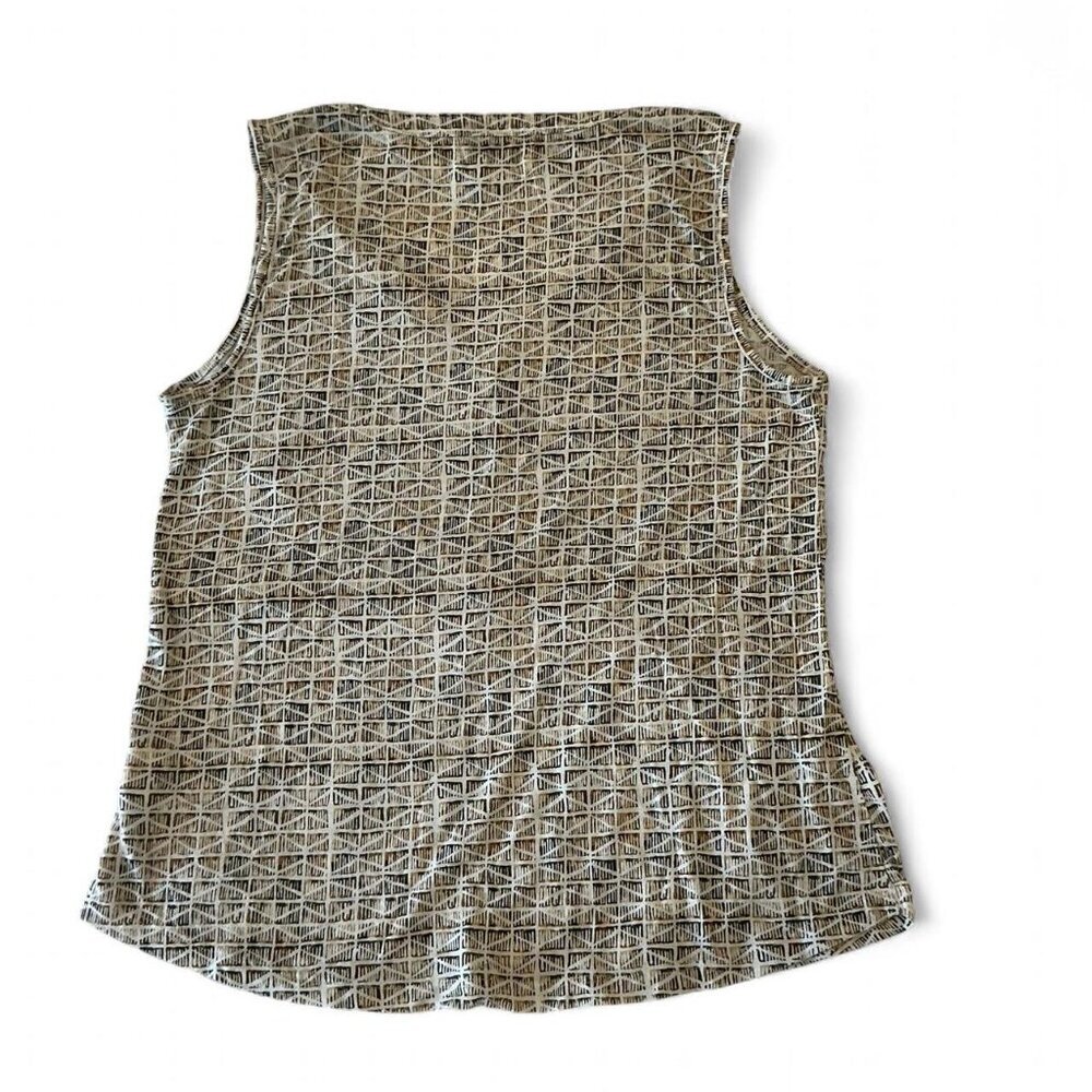 Liz Claiborne Sport Geometric Print Tank PS - Picture 2 of 3